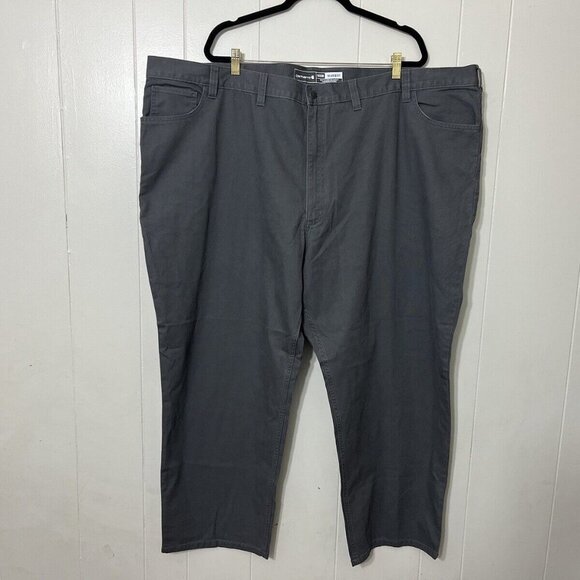 Carhartt Rugged Flex Relaxed Fit 5 Pocket Gray Work Pants Size 54x30 NWT - Picture 1 of 13